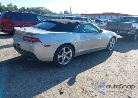 2015 Chevrolet Camaro 2Lt из США, поврежденный, VIN 2G1FF3D34F9206038